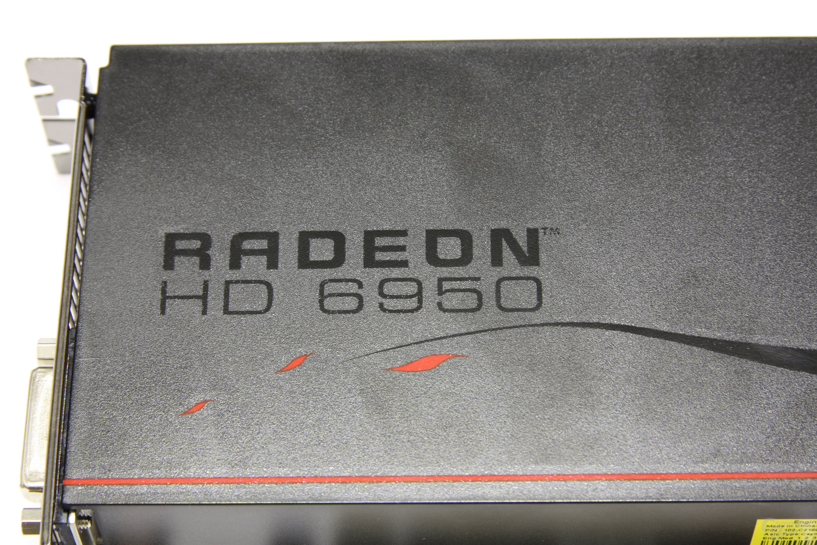 Radeon HD 6950 Schriftzug