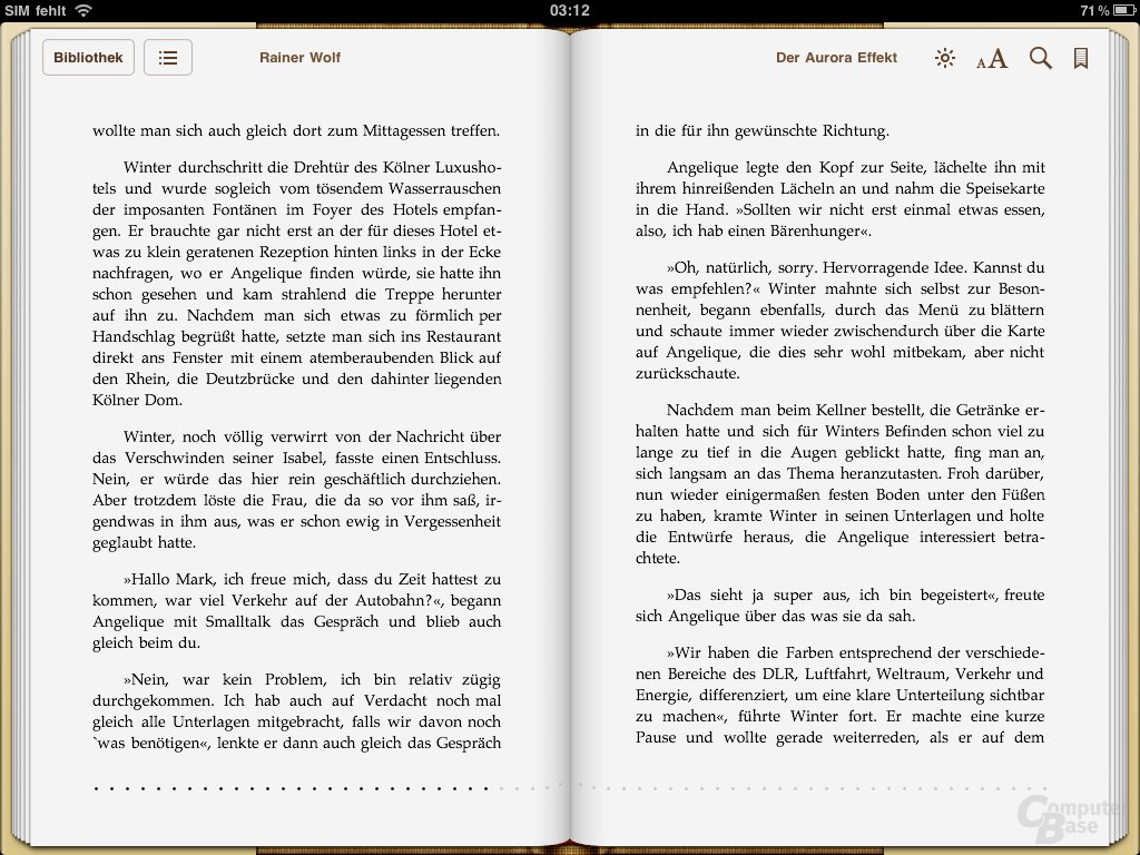 iPad: Bücher lesen