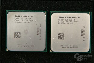 Athlon II X4 645 und Phenom II X4 840