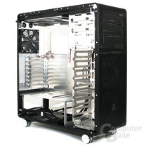 Lian Li PC-V1020B – Innenraum Front links