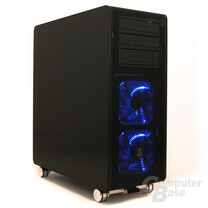 Lian Li PC-V1020B – Front links beleuchtet