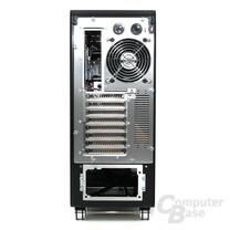 Lian Li PC-V1020B – Rückseite