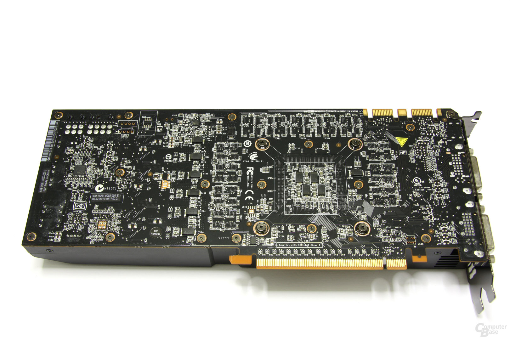 GeForce GTX 580 Ultra Charged Rückseite