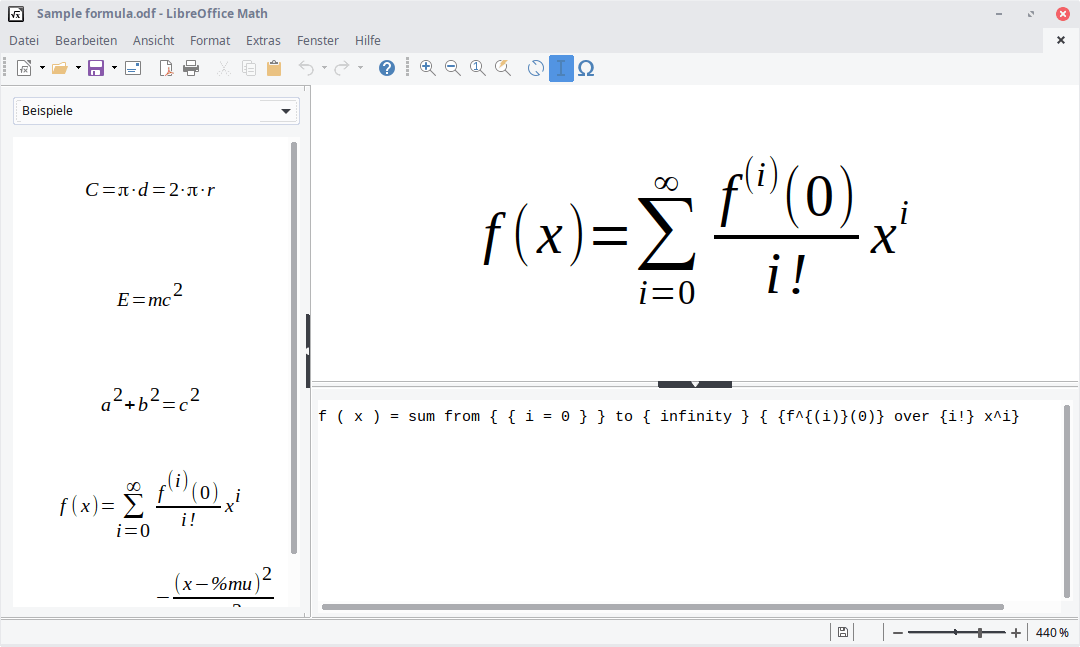 LibreOffice – Math