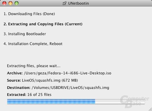 UNetbootin macOS – Downloading Files