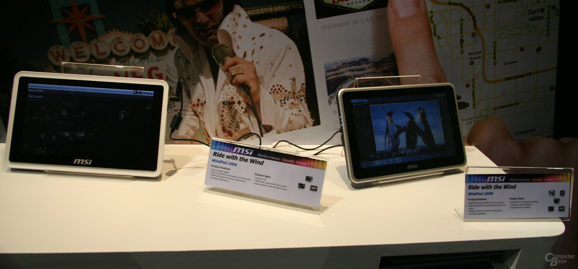 MSI-Tablets auf der CES 2011