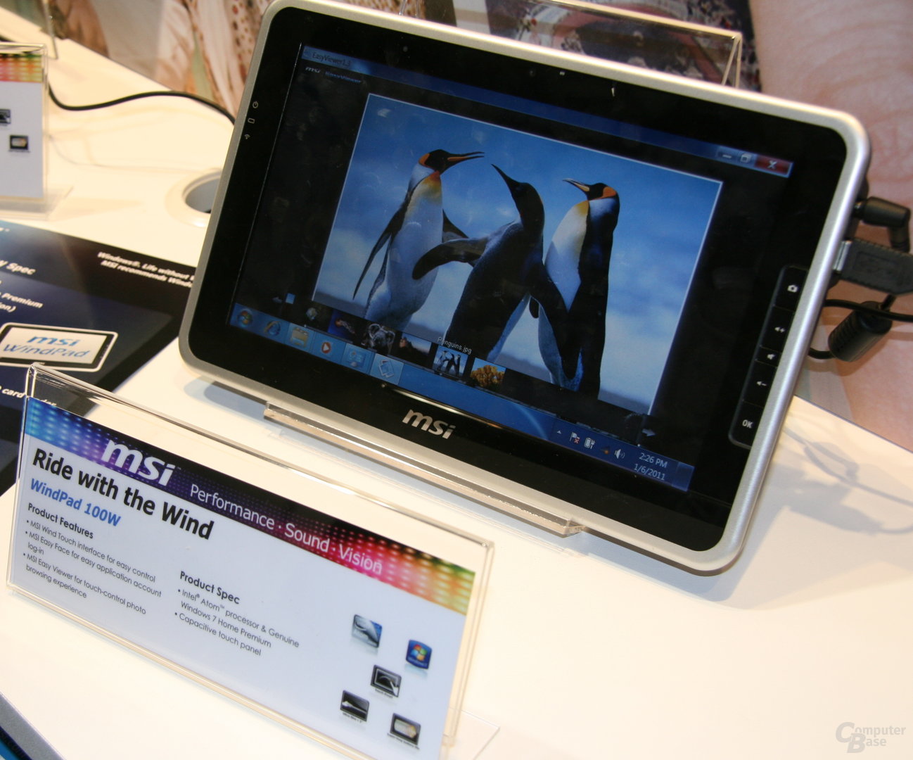 MSI-Tablets auf der CES 2011