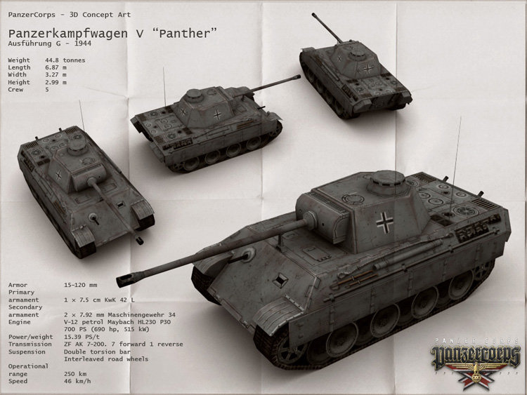 Panzer Crops: Konzeptzeichnung