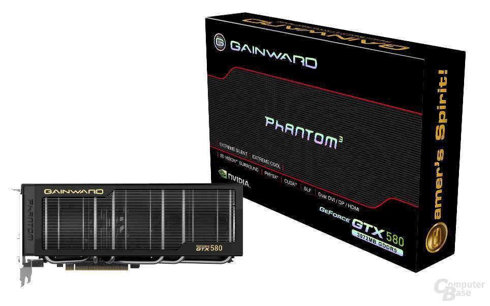 Gainward GeForce GTX 580 3072MB “Phantom”