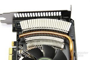 GeForce GTX 560 Ti Alu-Lamellen