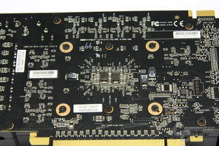 GeForce GTX 560 Ti GPU-Rückseite