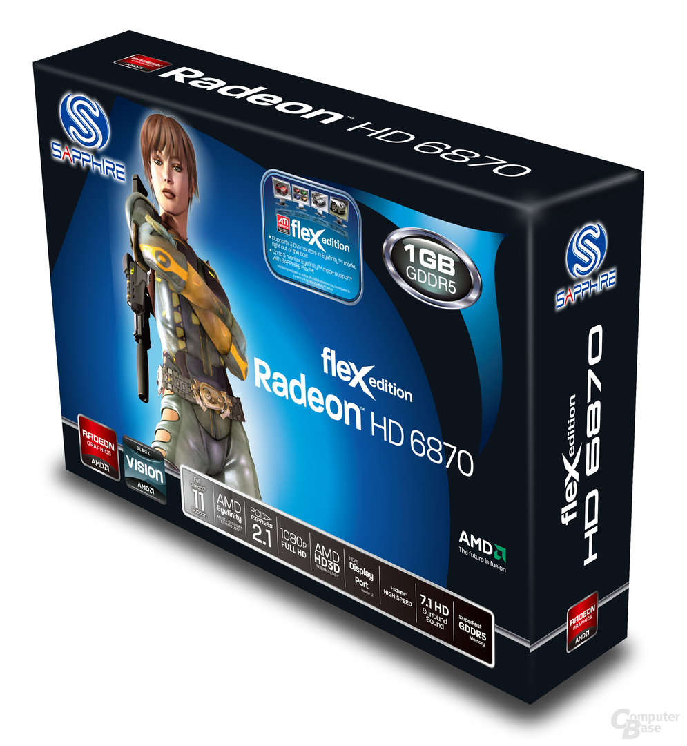 Sapphire Radeon HD 6870 FleX Edition