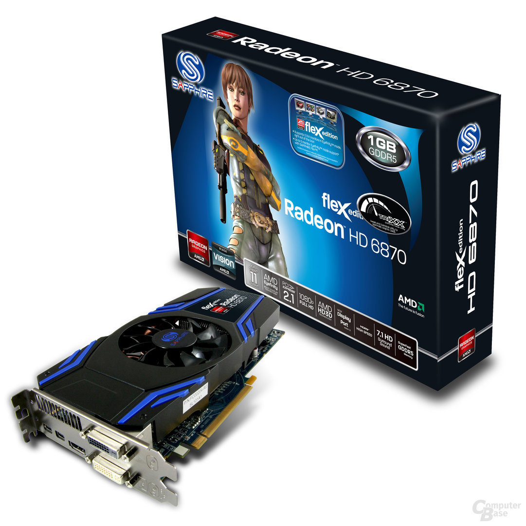 Sapphire Radeon HD 6870 FleX Edition