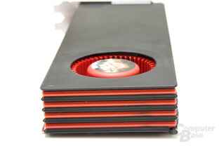 Radeon HD 6950 1GB von hinten