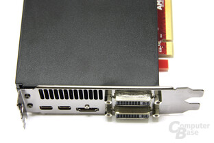 Radeon HD 6950 1GB Anschlüsse