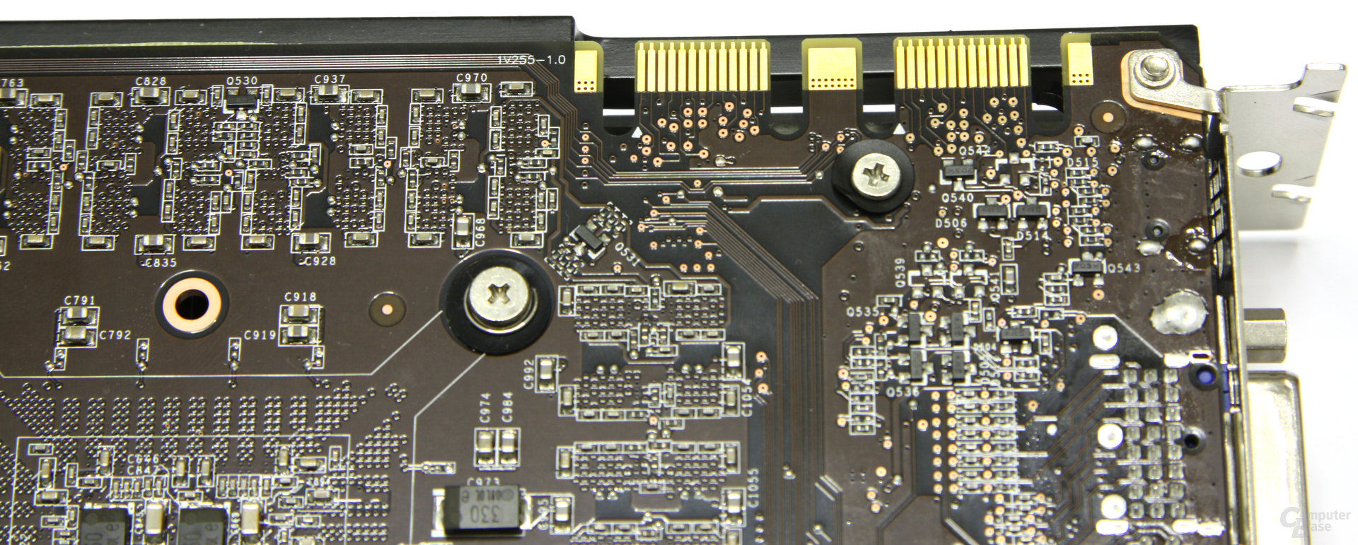 GeForce GTX 580 TFII OC SLI-Anschlüsse