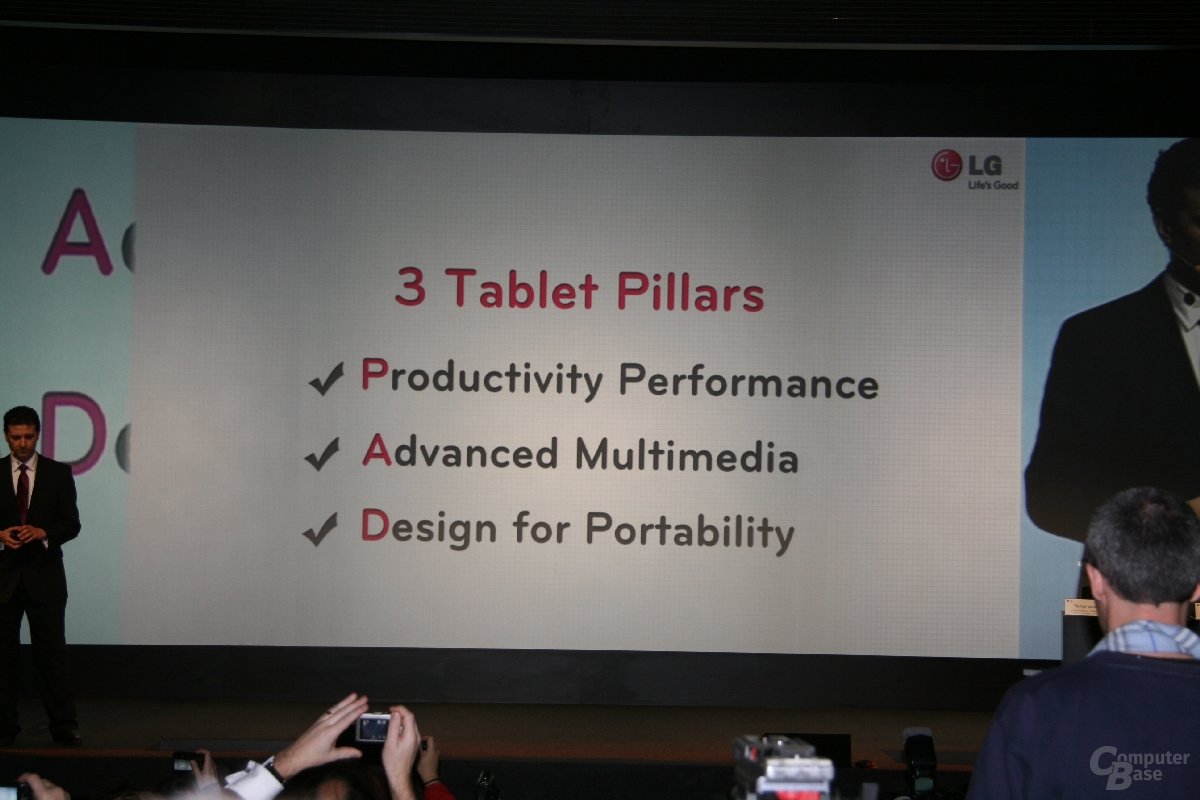 LG MWC-Präsentation