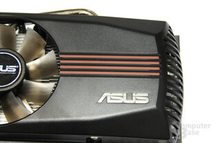 GeForce GTX 550 Ti DirectCU TOP Schriftzug