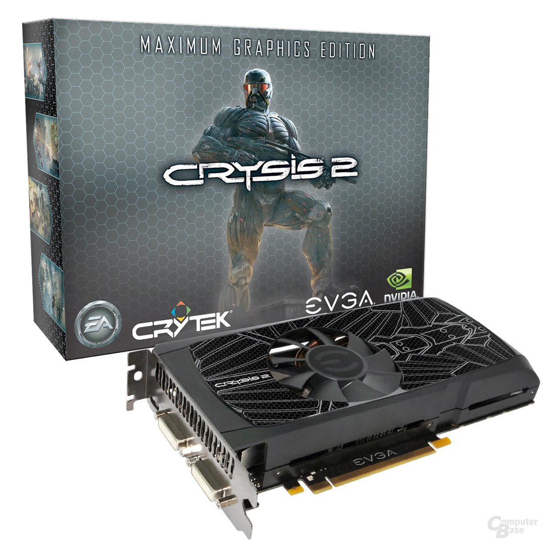 EVGA GeForce GTX 560 Ti Maximum Graphics Edition Crysis 2
