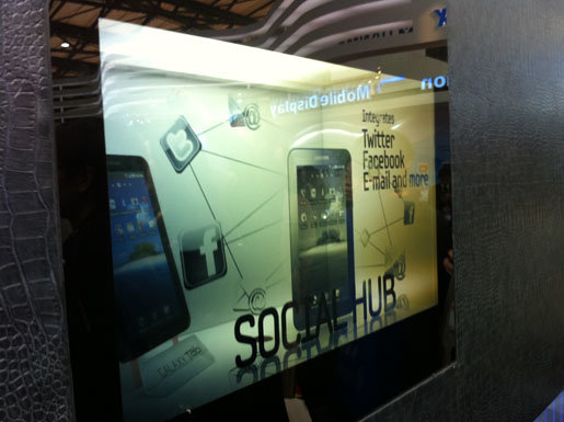 Transparentes 22-Zoll-LCD von Samsung