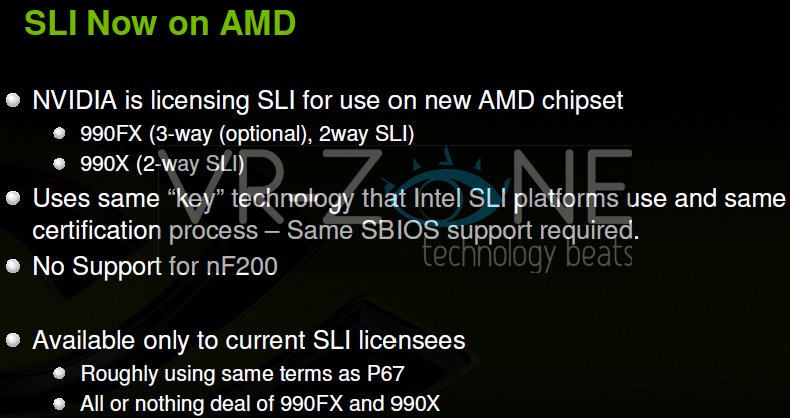SLI kehrt auf AMD-Plattformen zurück