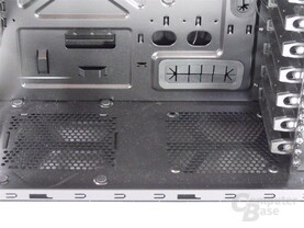 NZXT H2 – Bodenansicht von innen