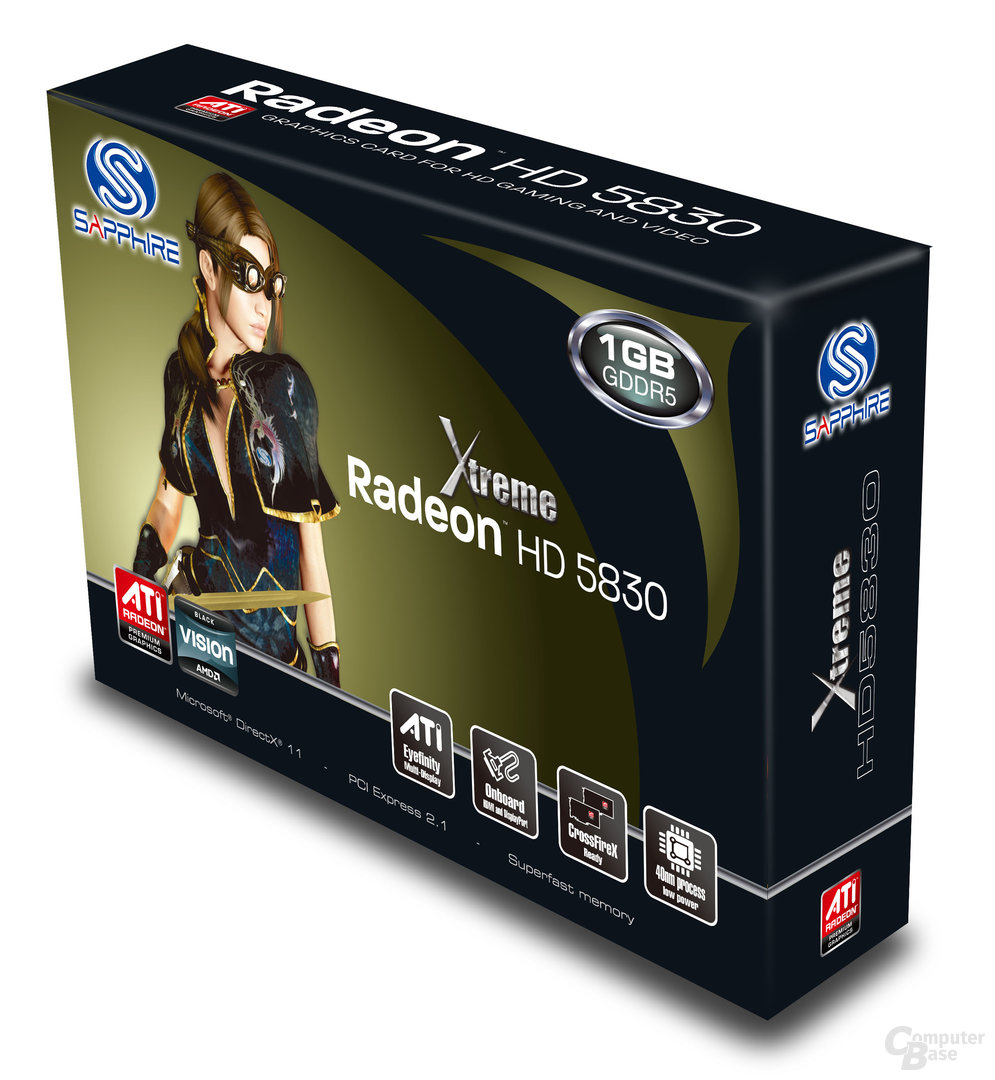 Sapphire Radeon HD 5830 Xtreme