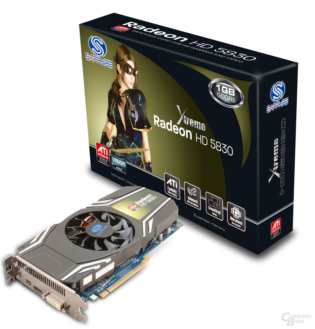 Sapphire Radeon HD 5830 Xtreme