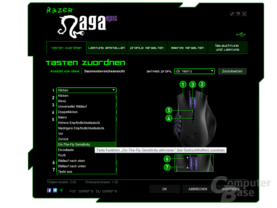 Razer Treiber: Viele Presets
