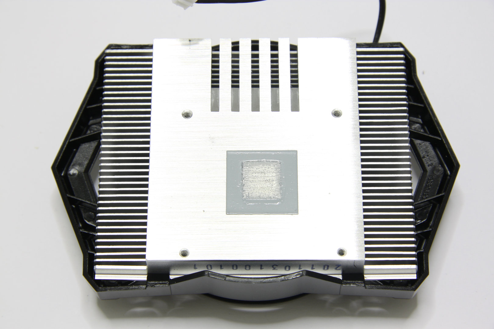 Radeon HD 6670 Kühlerrückseite