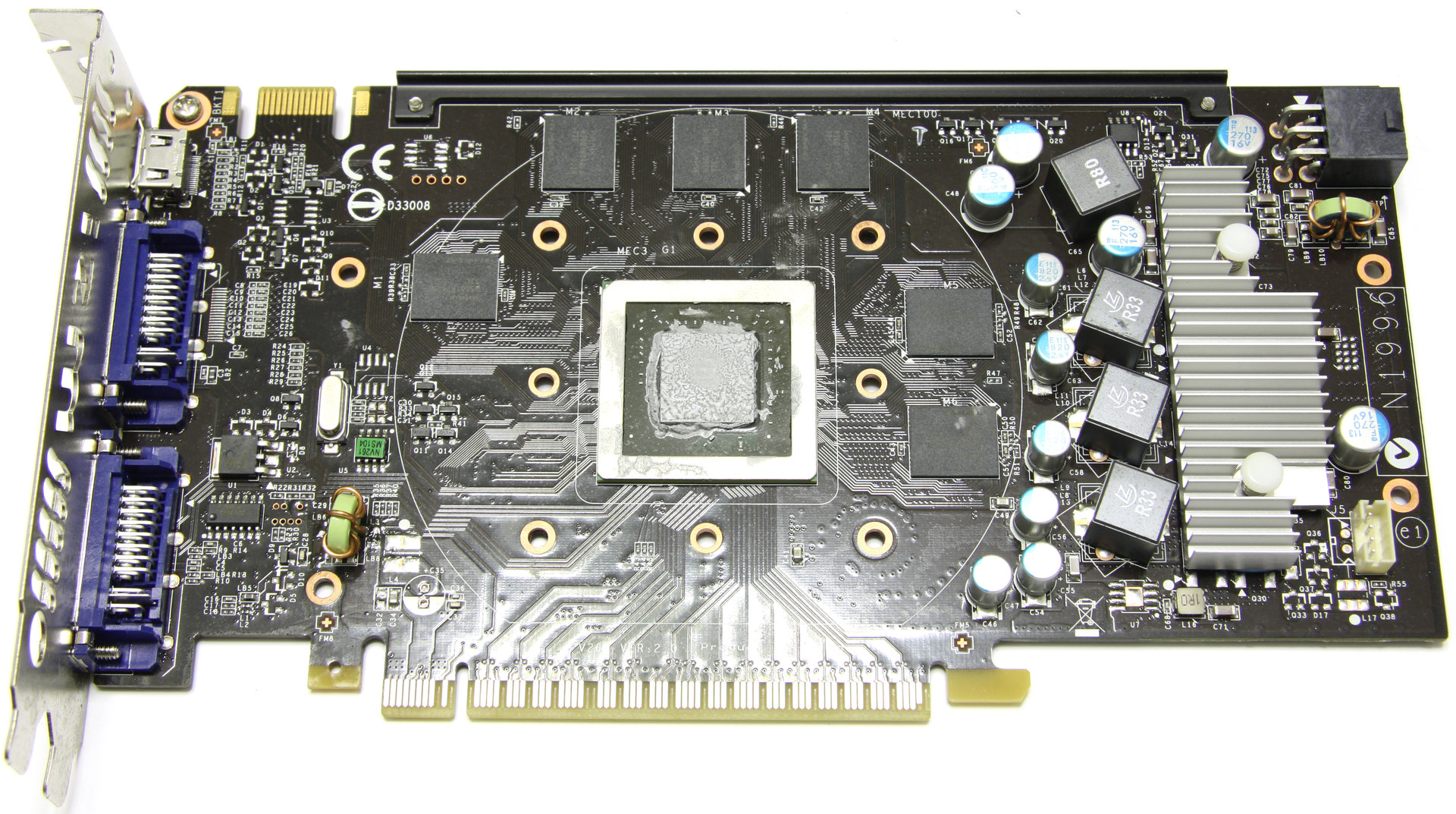 GeForce GTX 550 Ti Cyclone OC ohne Kühler