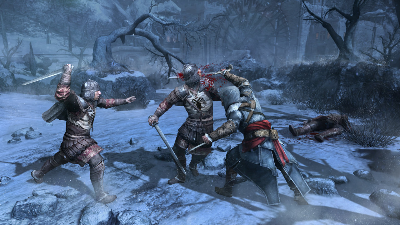 Ezio Combat in Atlas Village