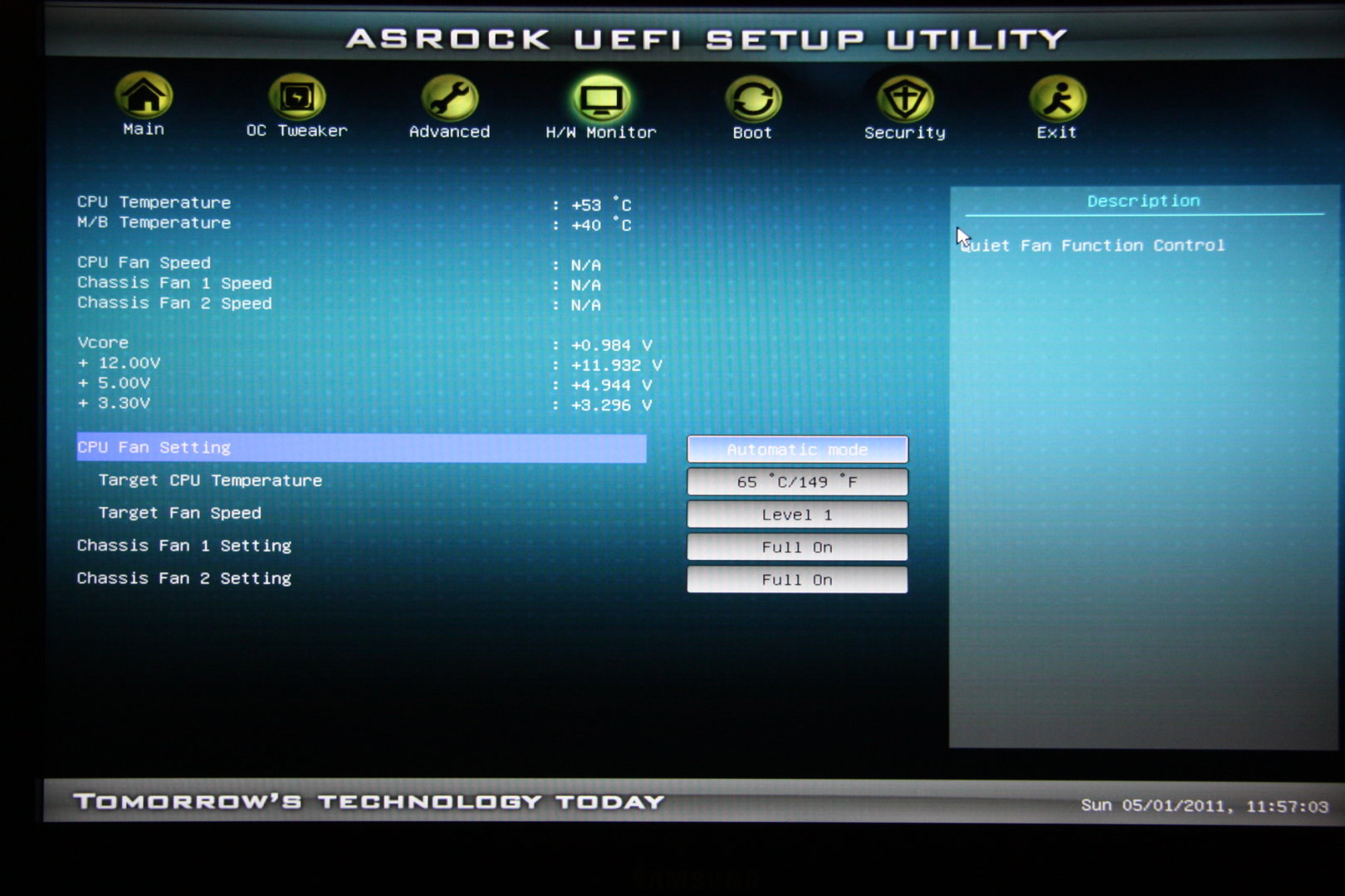 ASRock E350M1 – UEFI