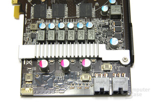 GeForce GTX 560 Twin Frozr II OC Stromversorgung