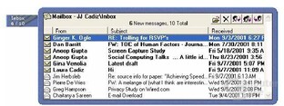Outlook-Implementierung