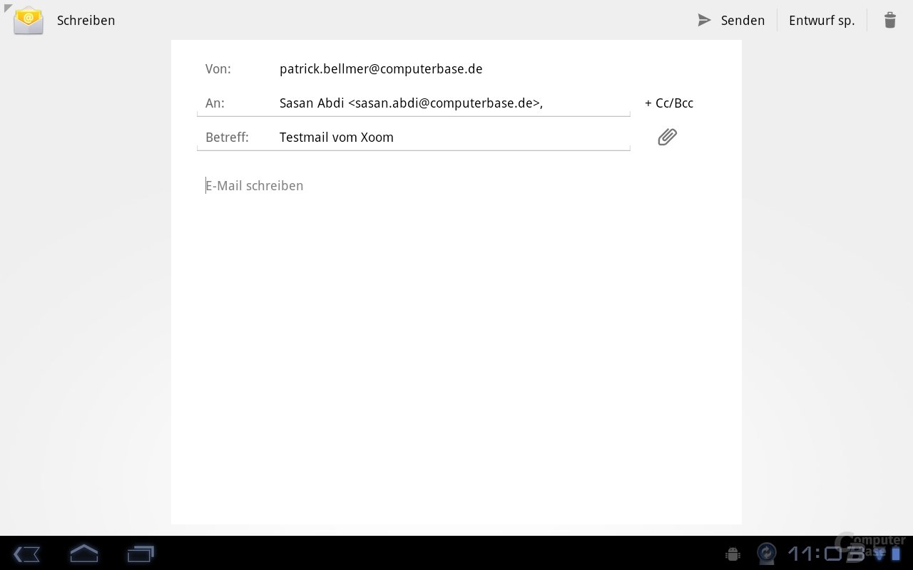 Android 3.0: Mail-Client
