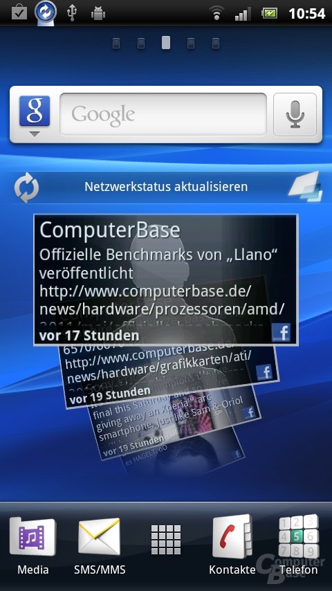 Sony Ericsson UX: Timescape