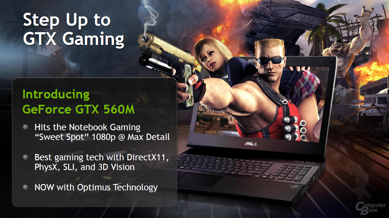 Nvidia GeForce GTX 560M und GT 520MX