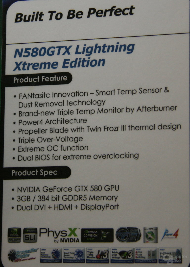 MSI GTX 580 Lightning Xtreme Edition