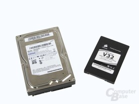 Samsung SpinPoint F3 & Corsair Nova V32