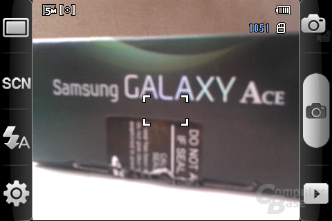 Screenshot Samsung Galaxy Ace