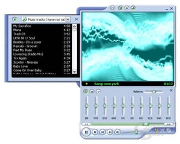 Media Player 9 im erweiterten minimierten Modus