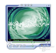 Media Player 9 im minimierten Modus