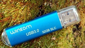 Winkom USB-3.0 Pendrive im Test: SLC und DDR für bis zu 180 MB/s