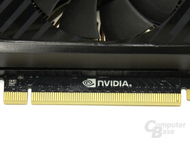 PCIe x16 auf der Grafikkarte