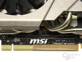 Grafikkarte abgeklebt auf PCIe x4
