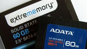 Adata S511 und XLR8 Express im Test: Zwei SandForce-SSDs mit 60 GB