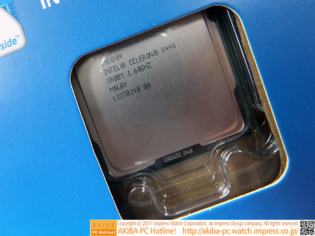 Intel Celeron auf Basis des „Sandy Bridge“