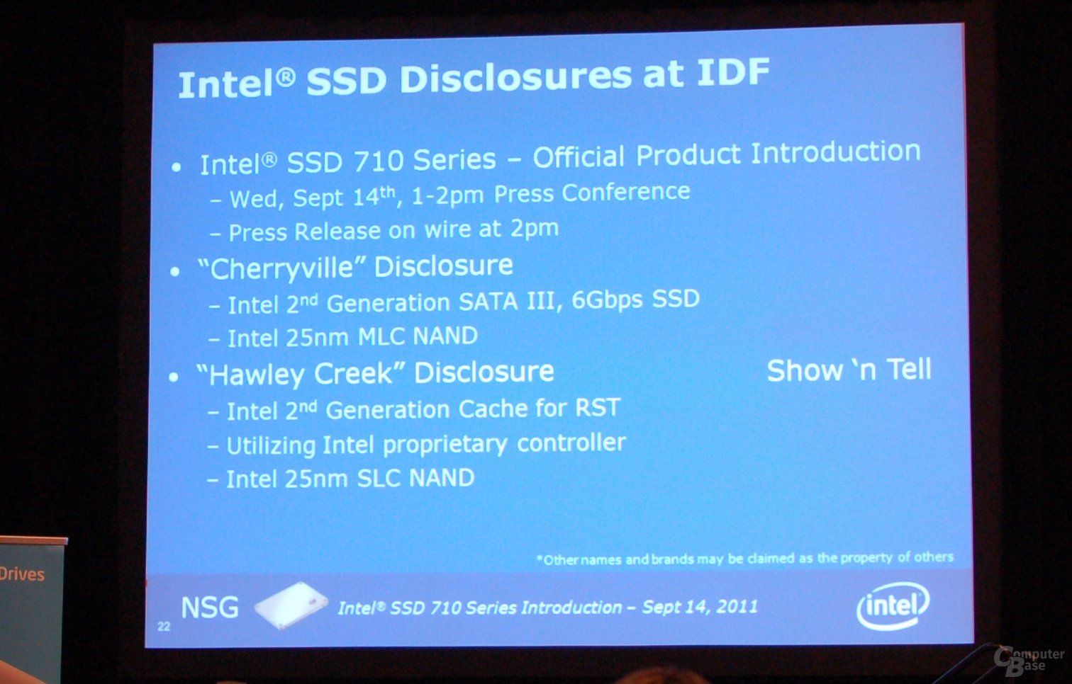 Intel SSD 520 und 31x Series