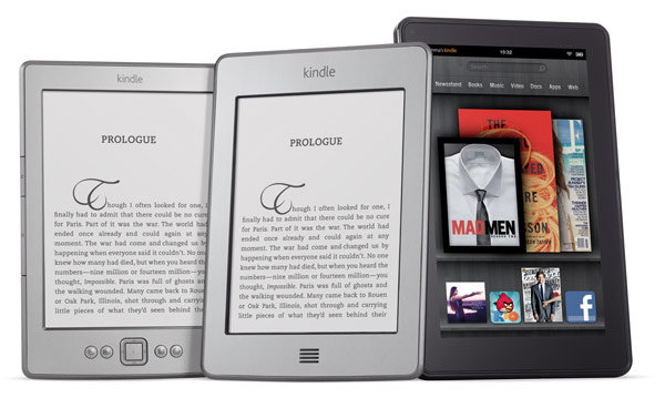 Amazon Kindle, Kindle Touch und Kindle Fire
